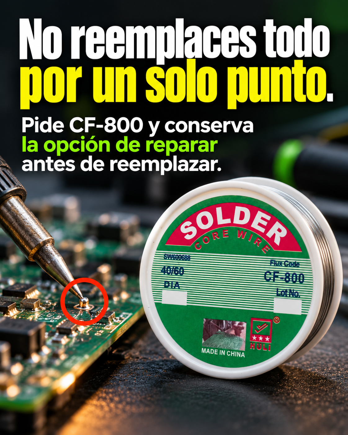 Objeto completo frente al punto pequeño que detuvo la función